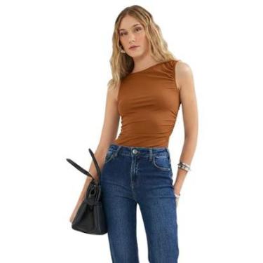 Imagem de Blusa Colcci Feminina Levemente Drapeada-Feminino