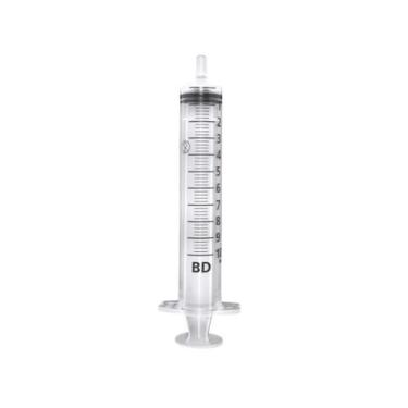 Imagem de 10x Seringa Descartável BD 10ml Sem Agulha Bico Slip Estéril, 10ml