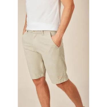 Imagem de Bermuda Acostamento Casual Sarja Bege Tam. 44-Masculino