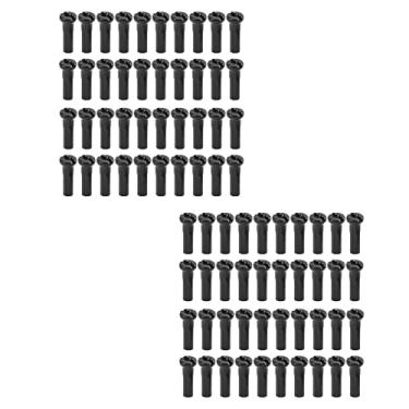 Imagem de Acouto Mamilos de Raios de Bicicleta, 80 Peças, Chapéus de Ferro, 14mm, Montanha, Estrada, Ciclismo, 14g, Fio de Raio, Decoração de Mamilos de Roda (#1)