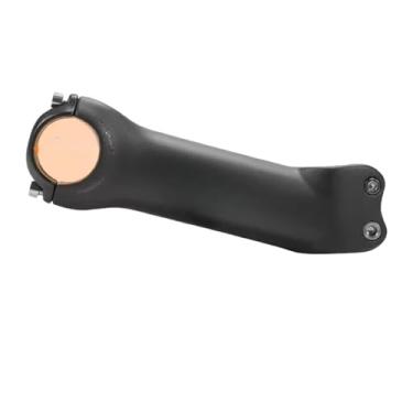 Imagem de Mesa de carbono preta fosca para bicicleta MTB, estrada ou mountain bike, 31,8 mm, compatível com guidões de 70/80/90/100/110/120/130 mm.(17 Degrees 130mm)