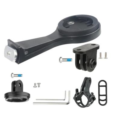 Imagem de Suporte extensor para guidão de bicicleta compatível com Tarmac SL7/SL8, adequado para ciclocomputadores Garmin IGPS, com 3 adaptadores de elevação em liga de alumínio para garfo.(Stand WH B01BS32GM)