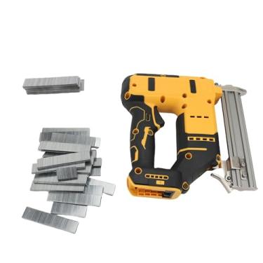 Imagem de Generic Brad Nailer Elétrico Sem Fio Resistente 2 Em 1 Pistola de Pregos para Carpinteiro de Madeira 20V para Projetos Domésticos