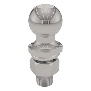 Imagem de CURT Bola de engate de reboque de aço inoxidável 40051, 1,6 kg, diâmetro de 4,7 cm, haste de 2,1 cm