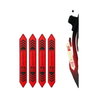 Imagem de Adesivos Refletivos De Segurança Noturna Para Portas, Alta Visibilidad