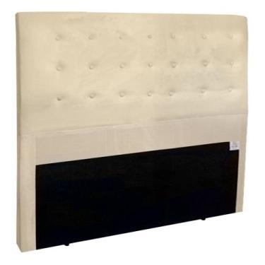 Imagem de Cabeceira Box Casal Ortomagic Ibiza Castor 140cm, Bege