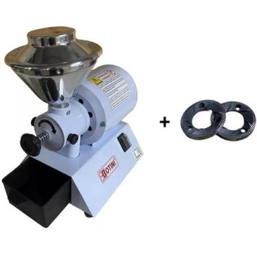 Imagem de Moinho Moedor de café Elétrico B55 Botini Com Par de Discos Reserva