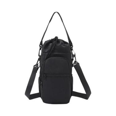 Imagem de Bolsa Térmica Para Garrafa De Água Com Bolso Para Celular E Alça Trans