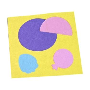 Imagem de harayaa Brinquedo Quebra-Cabeça de Formas em Espuma EVA Macia, Colorida e Leve, Tapete de Atividades para Crianças em Idade Pré-Escolar, Jardim de Infância e, Fruta