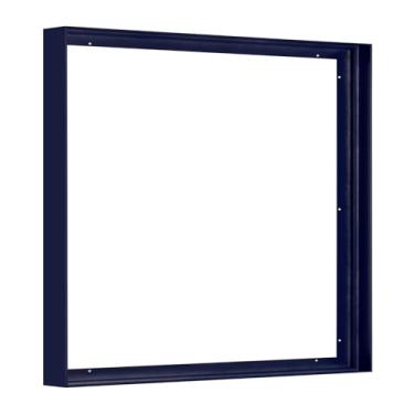 Imagem de FOLKOR Moldura de tela para pinturas a óleo de 91 x 91 cm, molduras flutuantes quadradas de metal de 3,8 cm de profundidade para decoração de lareira, retrato de paisagem, sala de estar, exibição