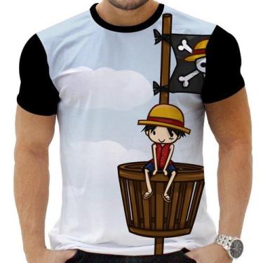 Imagem de Camiseta Camisa Personalizada Anime One Piece Pirata Navio Mar 20 - Za