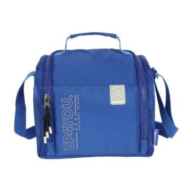 Imagem de Lancheira Térmica Escolar Juvenil Casual Alça Azul Up4you-Masculino