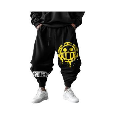 Imagem de Calças Leggings Esportivas Unissex De Hip-hop Em Algodão Puro, Ajuste 