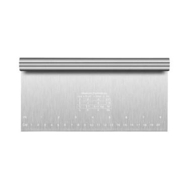 Imagem de Espátula De Aço Inoxidável Para Bolo 6 E 8 Polegadas, Raspador De Mass