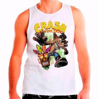 Imagem de Camiseta Crash Bandicoot Playstation Lançamento 04, Modelo 06, P