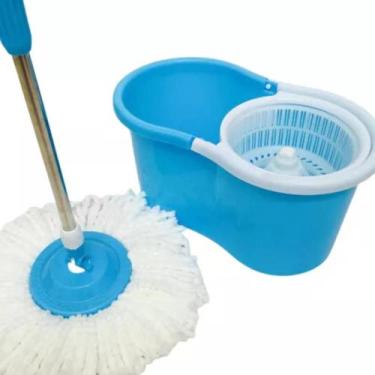 Imagem de Mop 2 Em 1 Lava E Seca Com Balde Cesto Centrifuga 8L E Esfregão 360 Ca