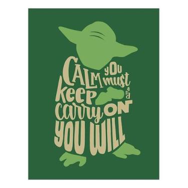 Imagem de Kit 3 Placa Acm Calm You Must Keep Carry On You Will 18X23 - Sinalizo