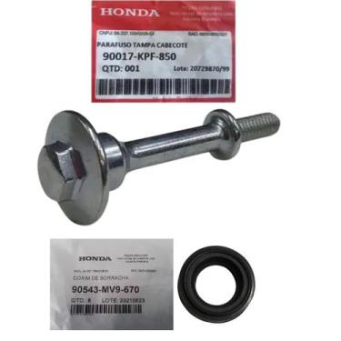 Imagem de Parafuso Tampa Valvula, Retentor Cbx 250 Twister 01 Á 08 - Honda