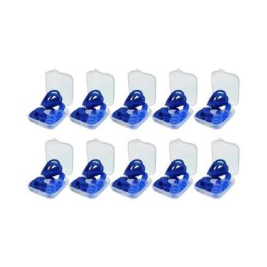 Imagem de Protetores Auriculares De Silicone Impermeáveis Com Cancelamento De Ru