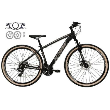 Imagem de   Bicicleta Aro 29 Ksw Xlt 24v Freios a Disco Hidráulicos Garfo Suspensão Pneu com Faix...