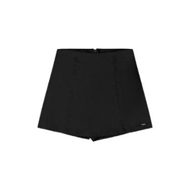 Imagem de Short-Saia Juvenil em Tecido Bengaline Gloss-Feminino