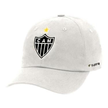 Imagem de Bone Atlético Mineiro Bordado Frontal e Lateral Dora U - Supercap, Bra