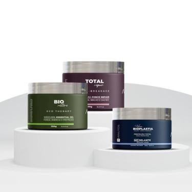 Imagem de Kit Cronograma Capilar Power Vida - ( 3 Produtos ) - Ádama Cosméticos