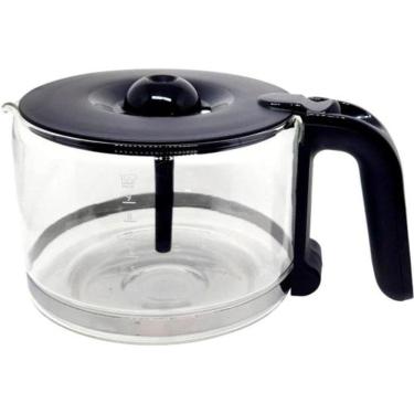 Imagem de Jarra de Reposição Philips Walita Twister RI7769 para Duo Blendbrew em Vidro com Alça Preta