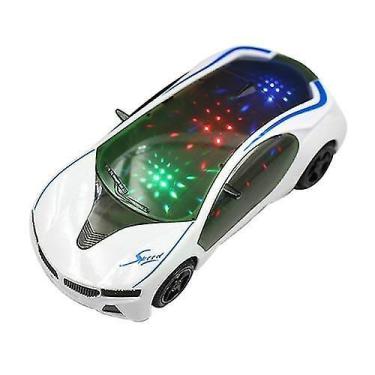 Imagem de Carro de brinquedo elétrico SHXX 3D Supercar Style com luzes e música 