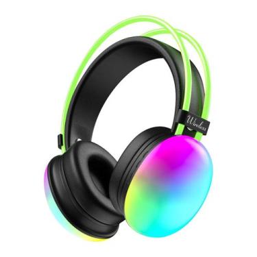 Imagem de Fones de ouvido Bluetooth dobráveis sem fio com cancelamento de ruído 