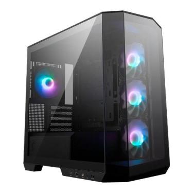Imagem de Gabinete Gamer MSI MAG Pano M100R PZ, Mini Tower, Lateral em Vidro, 4x