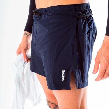 Imagem de Short Masculino Ciclismo Running Leve Bolso Nomad - Nomad Sports, Azul