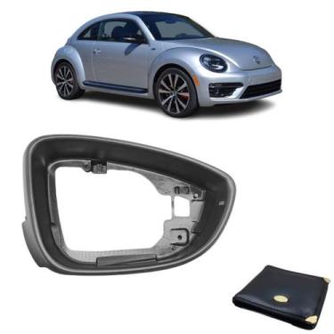 Imagem de Nova Moldura Aro Interno Espelho Retrovisor New Beetle 2013 Á 2016 1 P
