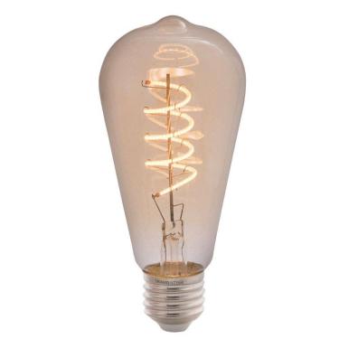 Imagem de Lâmpada Led De Filamento Espiral Tramontina St64 4 W 2200 K Luz Amarela âmbar