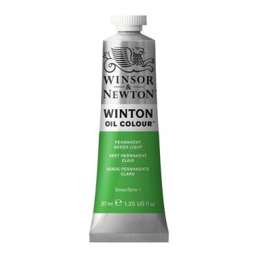 Imagem de Tinta Oleo Winton 37ml Winsor & Newton Sr1 Escolha Cor, PERMANENT GREE