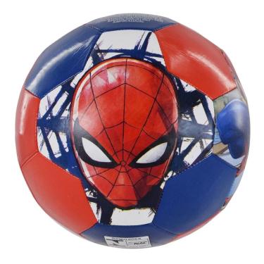 Imagem de Bola de Futebol Infantil Homem Aranha brink+ Resistente Tamanho 5