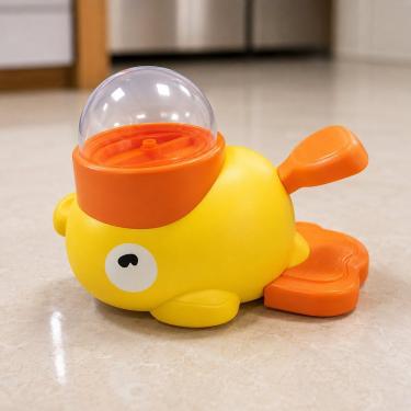 Imagem de Alimentador Interativo para Pets BUPPY PET Pato Cães Amarelo 21.5cm 1 Unidade