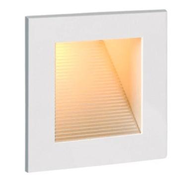 Imagem de Arandela BZ03-E160 Balizador de Embutir com Efeito no Piso Branco Microtexturizado Abalux
