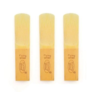 Imagem de Palheta para Sax Tenor Flying Goose 3.0 com Acabamento Fino e Corte Francês FIELD em Bambu 3 Unidades