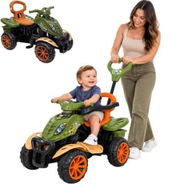 Imagem de Carrinho de Passeio e Pedal Bebe Maral Quadriciclo Menina Modelo:Milit
