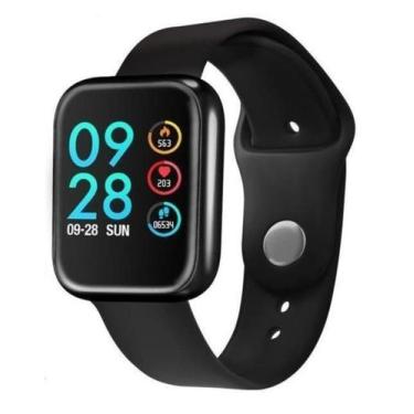 Relógio Smart Watch P80 Bluetooth Fitness Android E Ios - Preto -  Smartwatch e Acessórios - Magazine Luiza