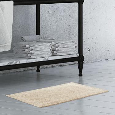 Imagem de French Connection Stonewash Tapete de banho, 43 x 61 cm, cinza-acastanhado