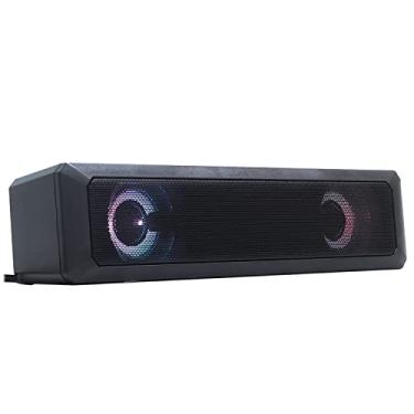 Imagem de Caixa De Som Pc Computador Notebook Gamer Subwoofer Usb Led