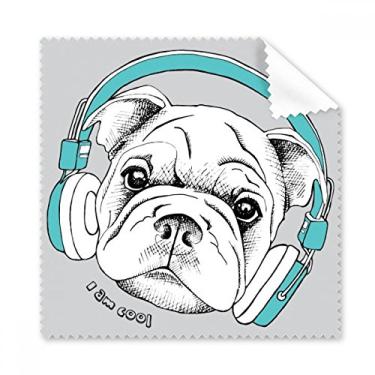 Imagem de Fone de ouvido música vitalidade sons, pano de limpeza para cães, tela de celular, 5 peças
