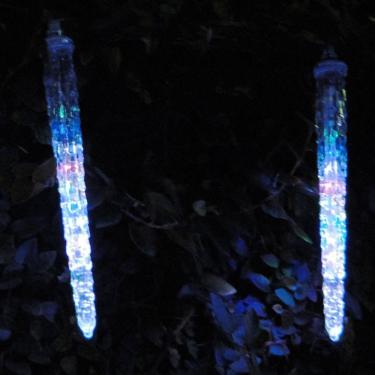 Imagem de Pisca Led Turbo Colorido 8 Tubos 23cm 80 Leds 1328