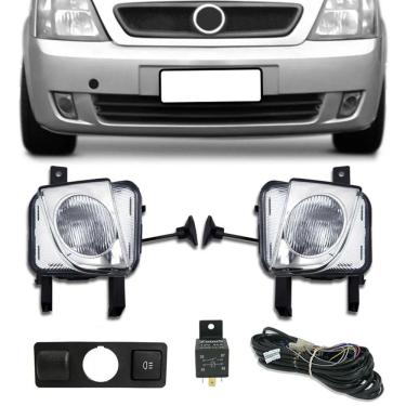 Imagem de Kit Farol De Milha Neblina Chevrolet Meriva 2002 À 2012