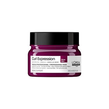 Imagem de L´Oréal Professionnel Máscara de Tratamento Curl Expression Rich, Para Cabelos Crespos e Cacheados, Hidratação Intensa, Toque Sedosos e Luxuoso, Controle de Frizz, 250ml