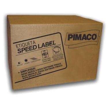 Imagem de Etiqueta Pimaco Speed Label 33,9X99,0 1.000 Folhas Com 16.000 Unidades