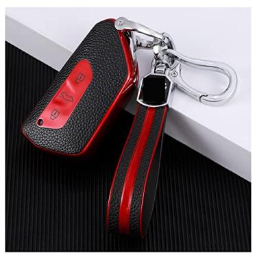 Imagem de Capa De Chave Remota De Carro Tpu Capa Protetora Fob, Apto Para Volkswagen Golf 8 Mk8 Skoda Seat Leon 2020