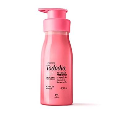 Imagem de Creme Hidratante Todo Dia Sorbet Acerola e Hibisco Natura 400ml